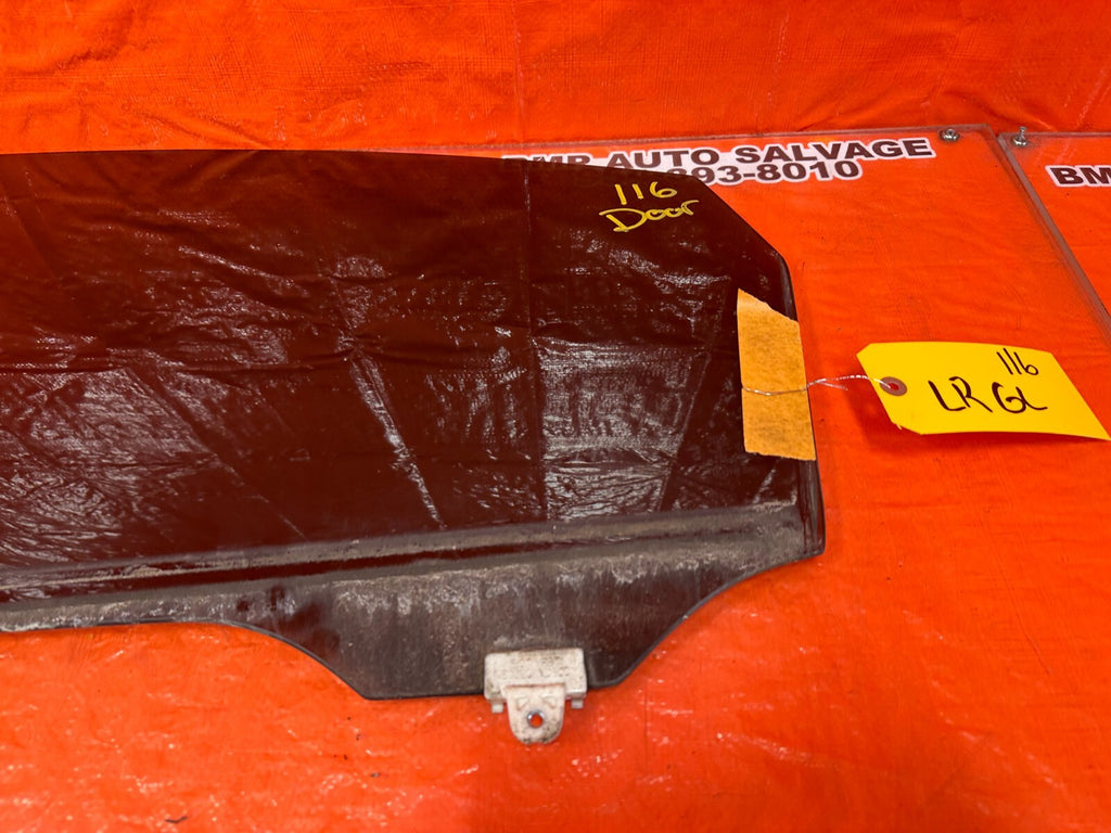 2010 10 INFINITI FX35   DRIVER LEFT REAR DOOR GLASS WINDOW   OEM #1166