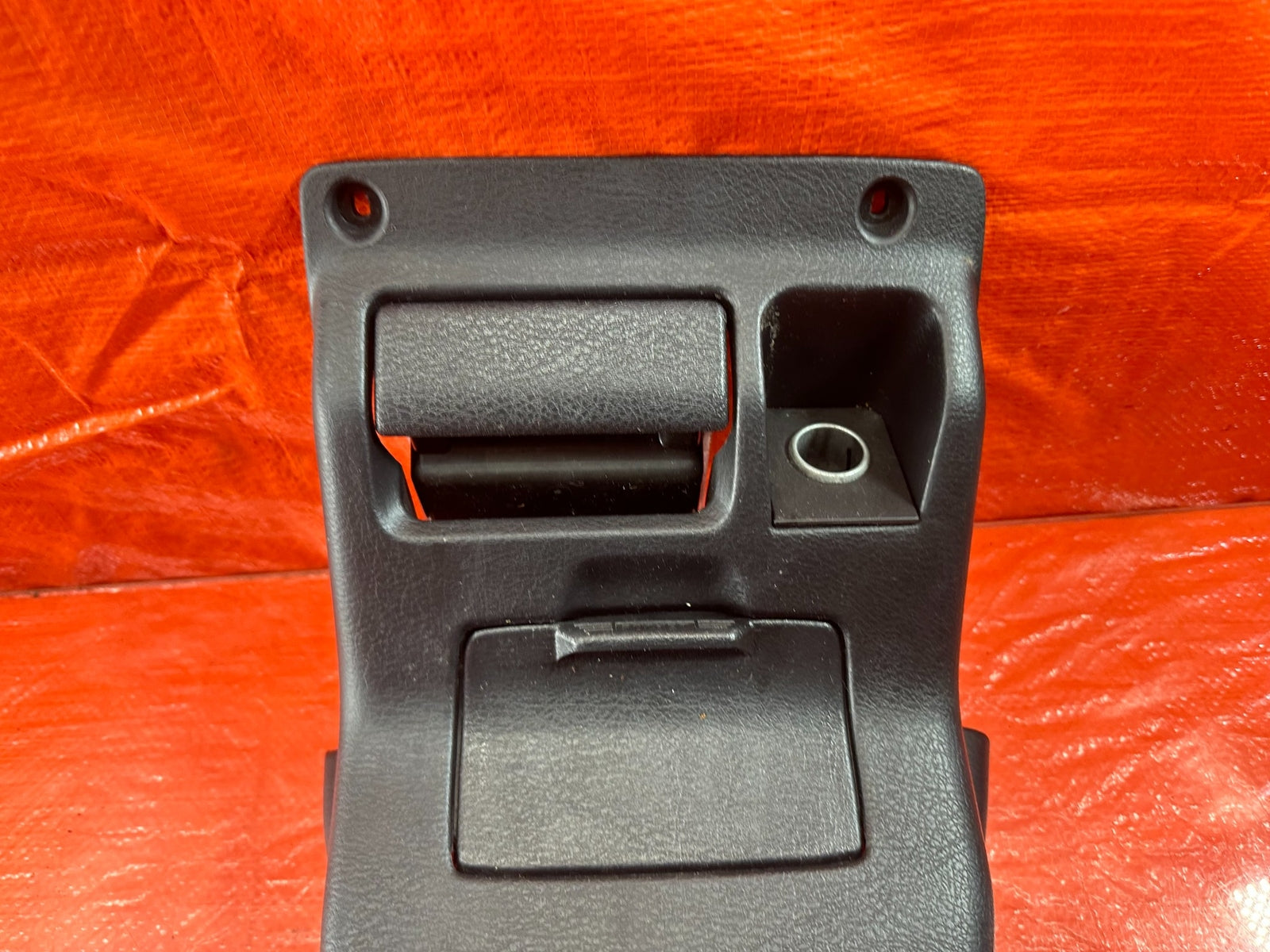 92 95 HONDA CIVIC HATCH DASHBOARD CENTER CONSOLE STORAGE ASH TRAY BLACK OEM #1995