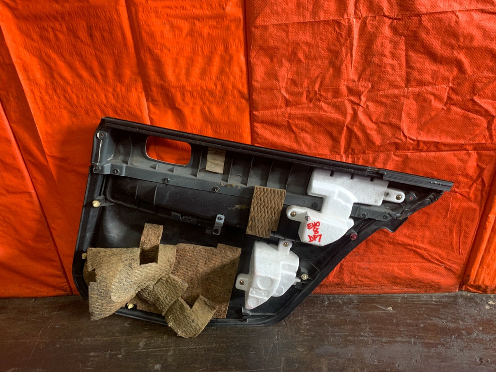 MITSUBISHI LANCER EVOLUTION EVO 8 VIII   DRIVER LEFT REAR INTERIOR DOOR PANEL 5