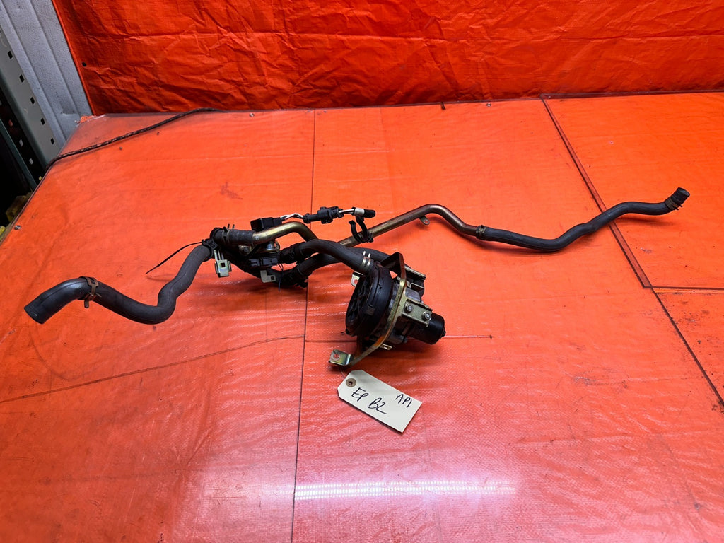 00-05 HONDA S2000 AP1 AP2 F20C F22C AIR PUMP W/ RELAY AND ALL HOSES AND BRACKETS0