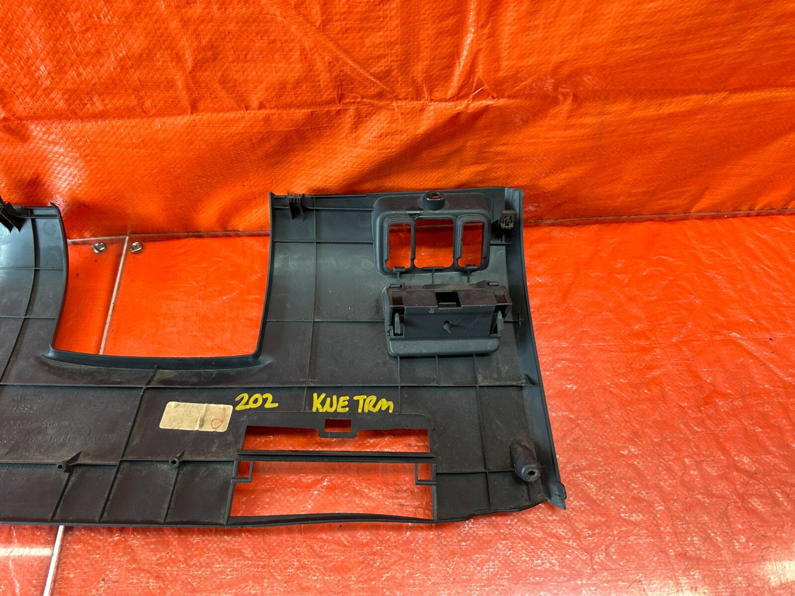 99 00 HONDA CIVIC SI UNDER STEERING COLUMN KNEE TRIM PANEL   TYPE K GRAY OEM 2029