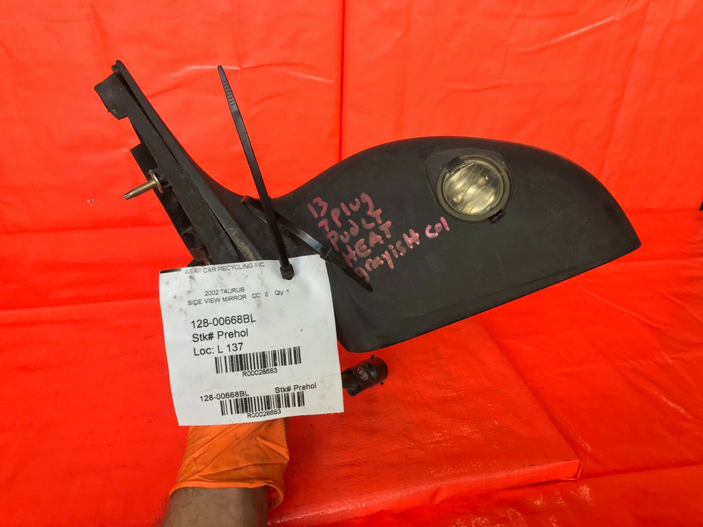 OEM 2002 2003 FORD TAURUS DRIVER LEFT SIDE VIEW MIRROR   HEATED   PUDDLE LIGHT10