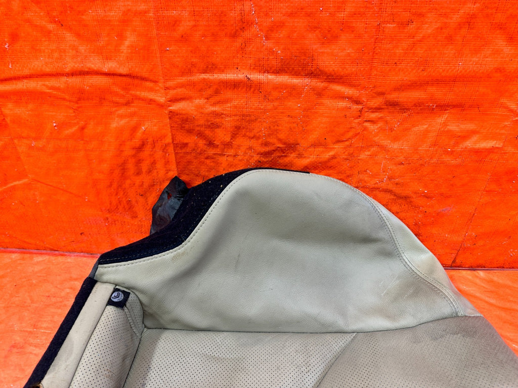 09 11 MAZDA RX8 RX 8   DRIVER LEFT REAR SEAT SKIN WRAP TAN   OEM 3032