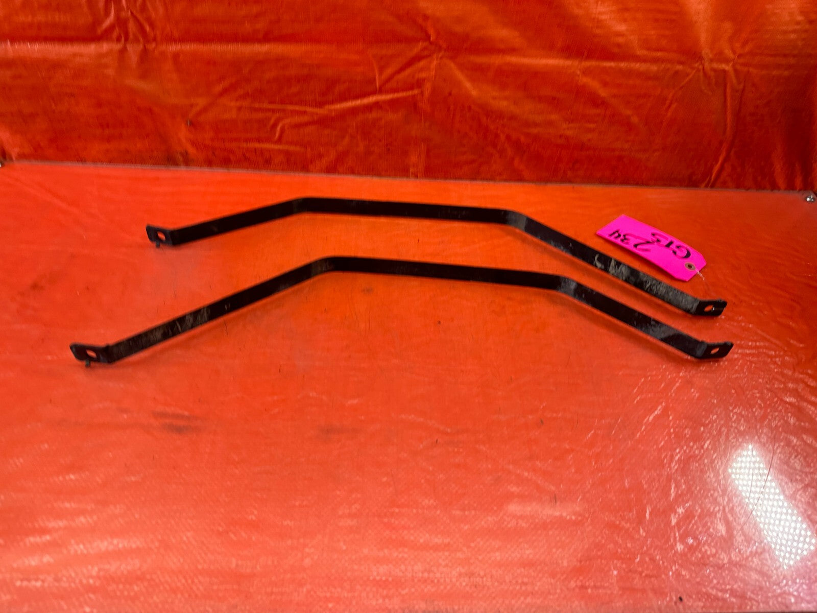 04 08 ACURA TL   GAS GASOLINE FUEL TANK MOUNTING STRAPS BAND SET   OEM #2347