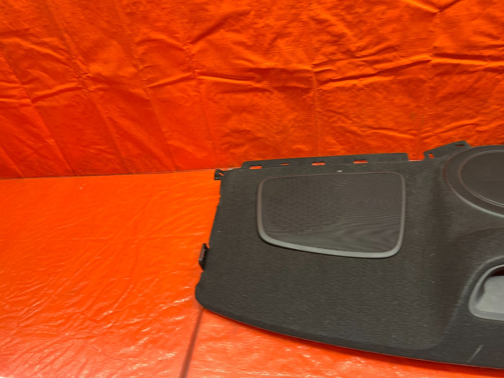 09 14 ACURA TSX   REAR UPPER TRUNK TRIM / SPEAKER COVER   BLACK COLOR   OEM #1688