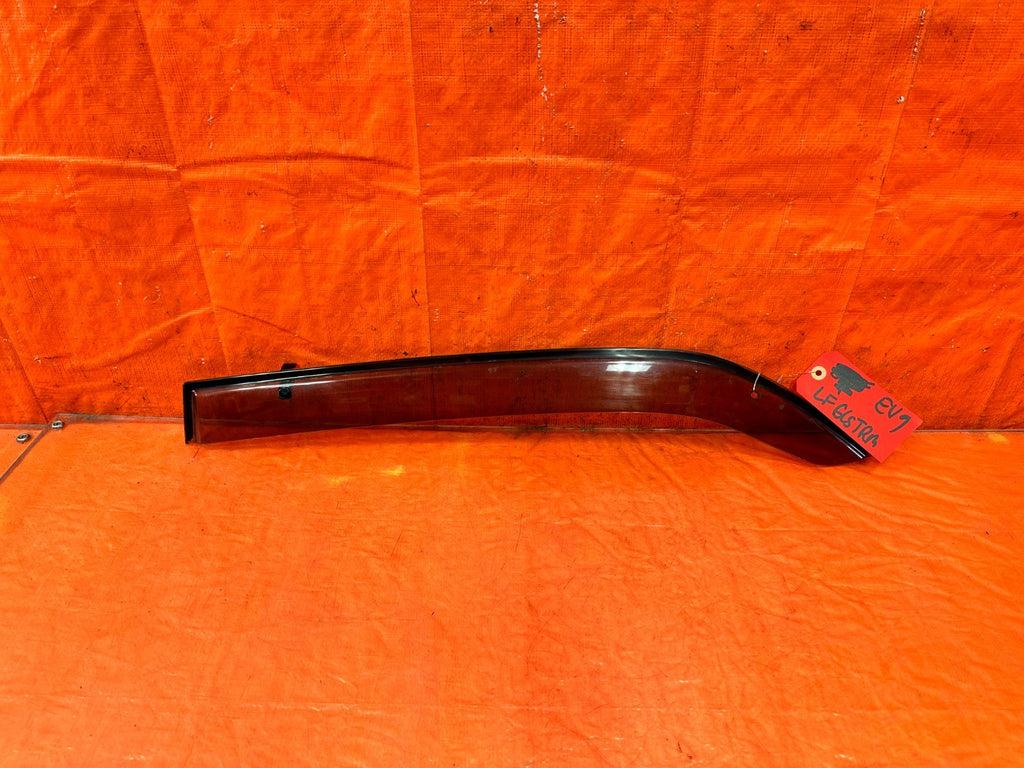 03 05 LANCER EVOLUTION EVO VIII IX 8 9   LEFT REAR OEM WINDOW VISOR   OEM0