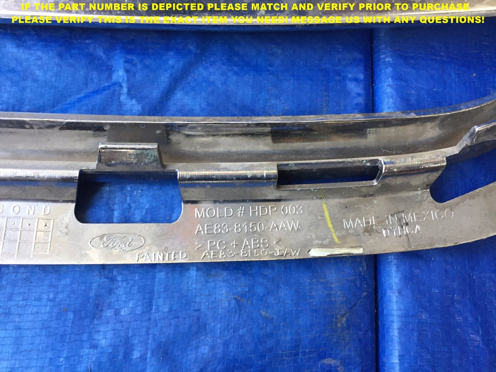 OEM 2011 2012 2013 11 12 13 FORD FIESTA CHROME FACTORY GRILLE AE83 8150 AAW8