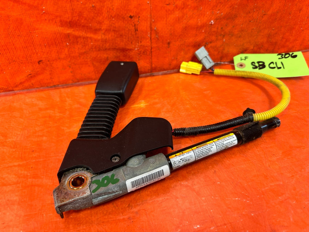 02 05 HONDA CIVIC SI EP3 HATCH DRIVER LEFT FRONT SEAT BELT BUCKLE CLIP OEM #3061