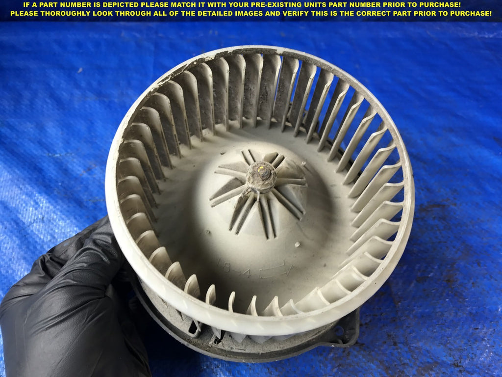 OEM 1998 1999 2000 2001 2002 HONDA ACCORD AC BLOWER MOTOR FAN           2