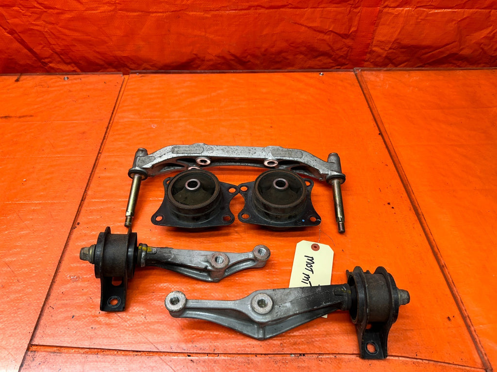 00-03 HONDA S2000 AP1 2.0L REAR DIFFERENTIAL CARRIER MOUNTING BRACKETS MOUNTS #315