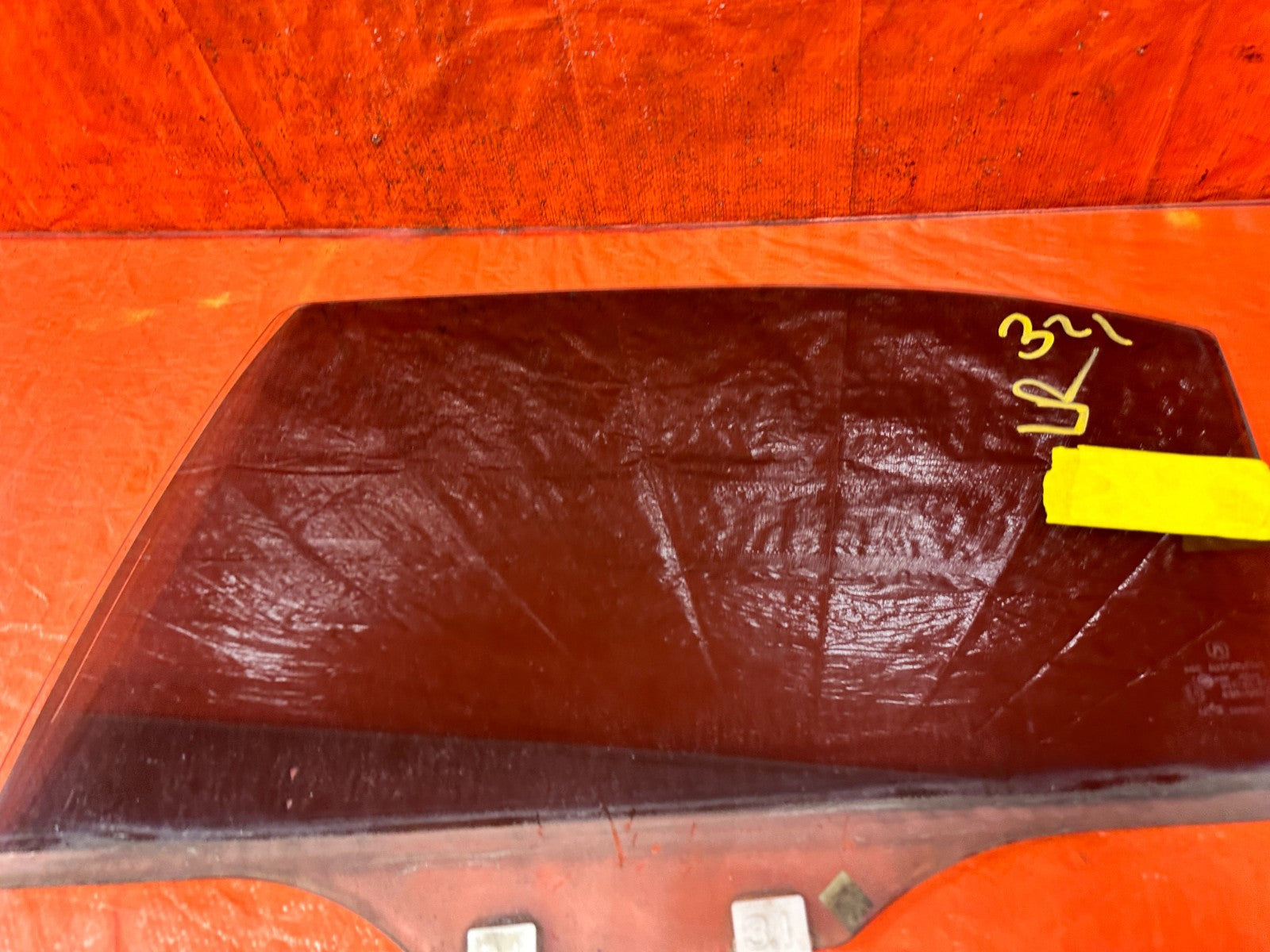 09 14 ACURA TSX   DOOR GLASS WINDOW   DRIVER LEFT REAR SIDE   OEM FACTORY #3214