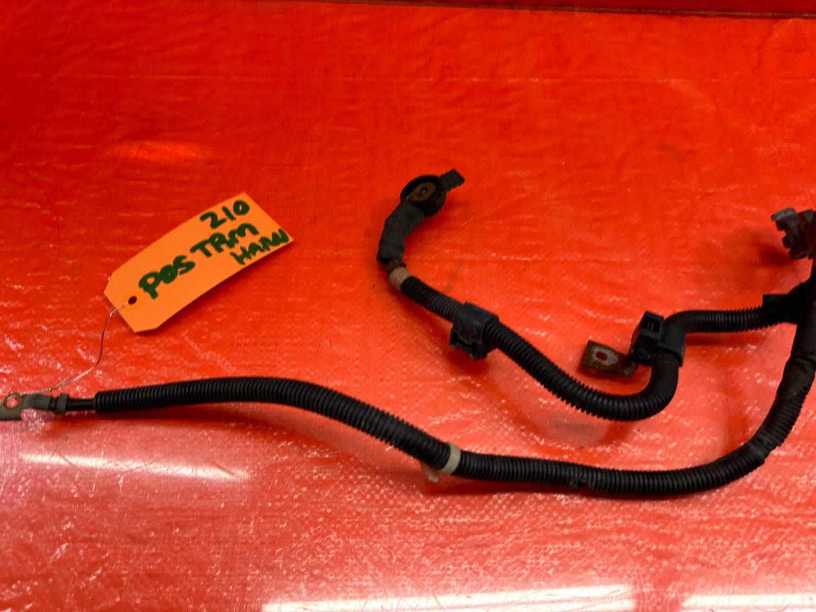 97 01 HONDA PRELUDE BASE MANUAL POSITIVE TERMINAL CHARGE STARTER HARNESS   #2106