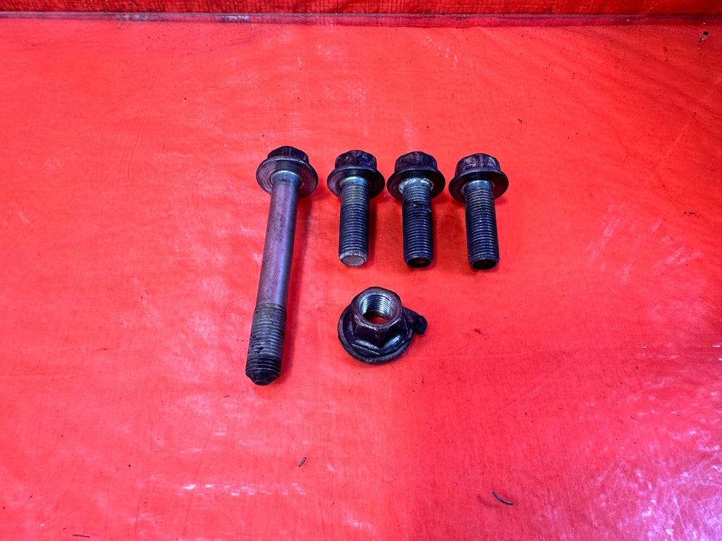 06 11 HONDA CIVIC SI   K20Z3   FRONT TRANSMISSION MOUNT BOLTS HARDWARE OEM #3001
