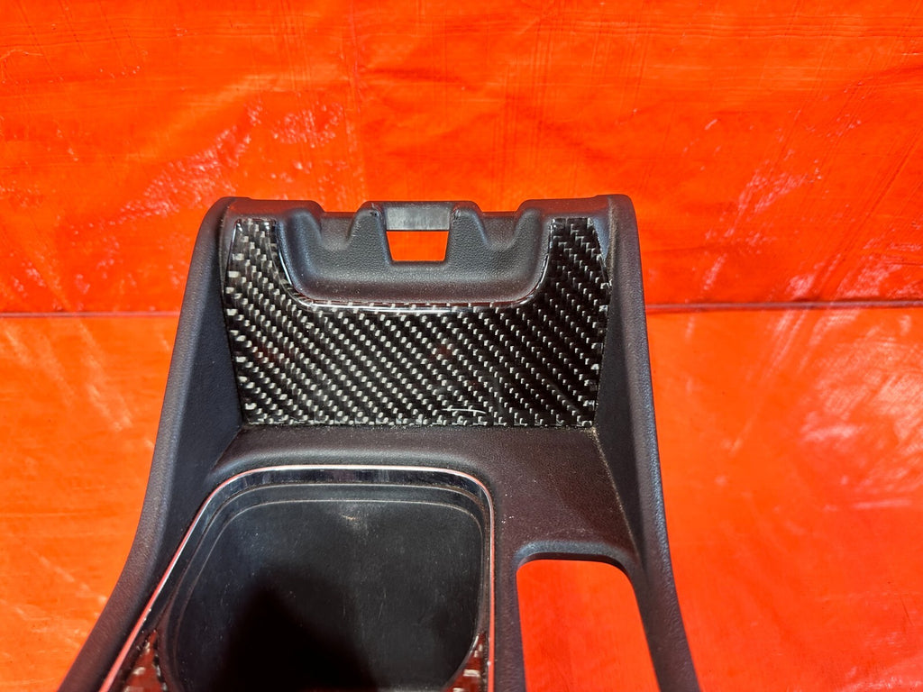 13 15 HONDA CIVIC SI   CUP HOLDER W/ CARBON FIBER TRIM   OEM FACTORY #2654