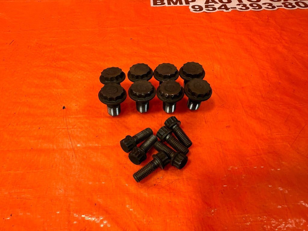 02 06 ACURA RSX   K20A2 K20A1 K20Z3 CLUTCH FLYWHEEL BOLTS   OEM FACTORY #2860