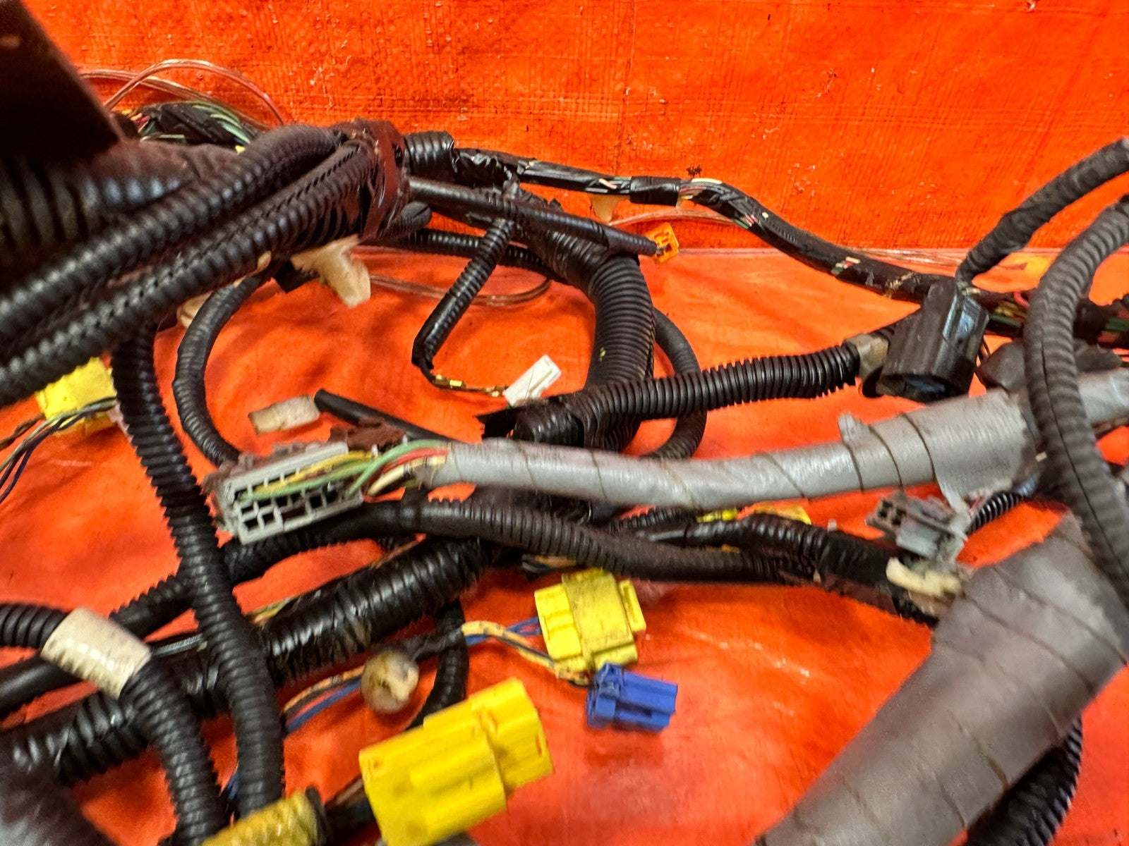 04 05 HONDA CIVIC SI EP3   INTERIOR FLOOR WIRING HARNESS WIRE LOOM   OEM #3086