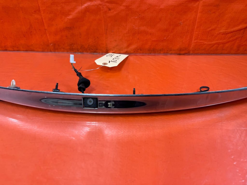 08 13 INFINITI G37 COUPE 2D   TRUNK MOUNTED CHROME TRIM W/ BACK UP CAMERA   3283