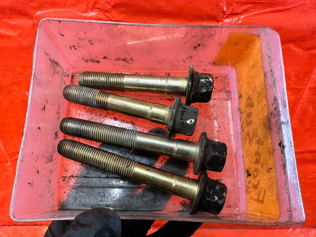 96 00 HONDA CIVIC FRONT SUBFRAME CROSSMEMBER K FRAME BOLT SET BOLTS OEM #2850