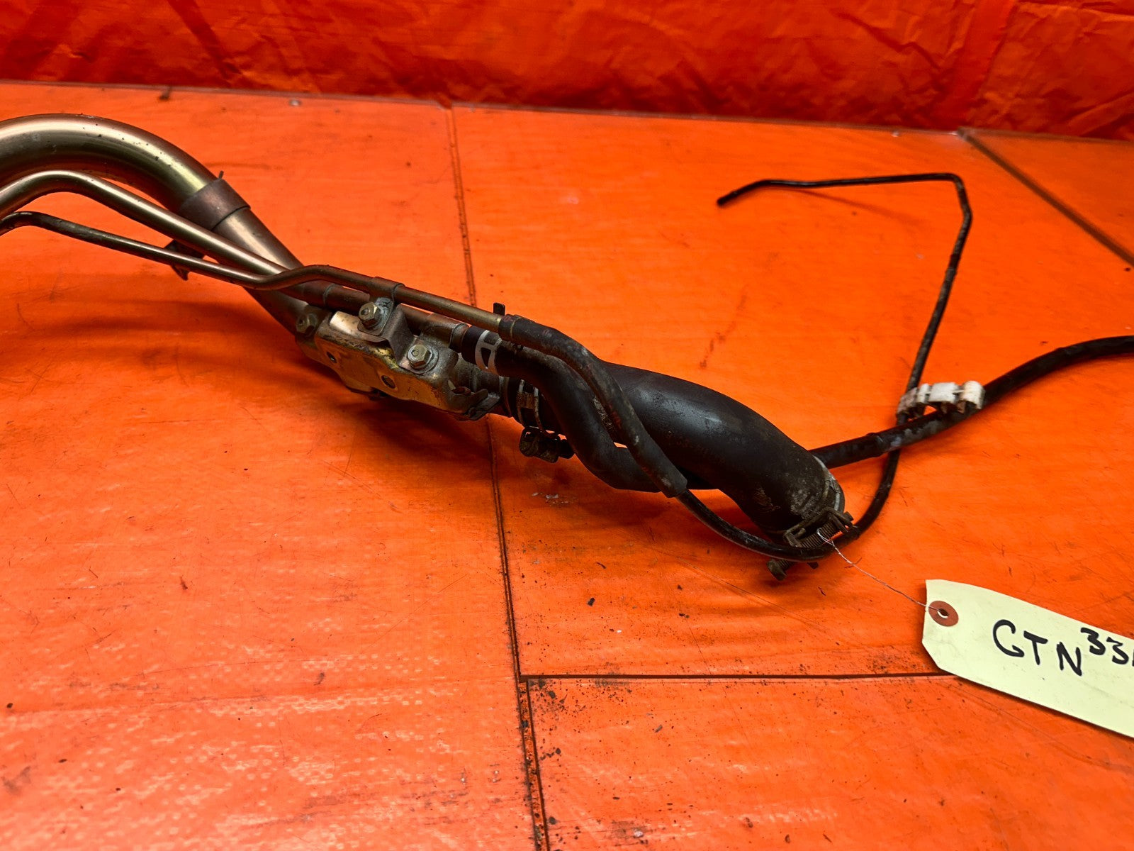 97 01 HONDA PRELUDE 2.2L FUEL GAS TANK FILLER NECK TUBE PIPE OEM #3366