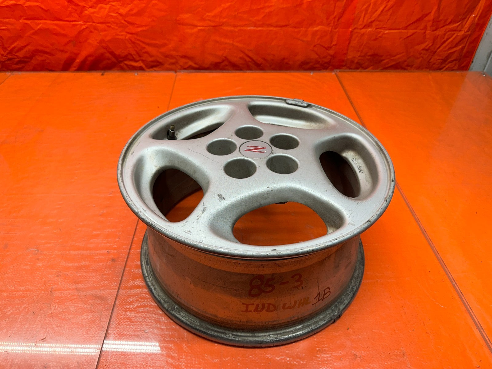 90 96 NISSAN 300ZX Z32 16" 5 SPOKE ALLOY WHEEL RIM OEM #85 30