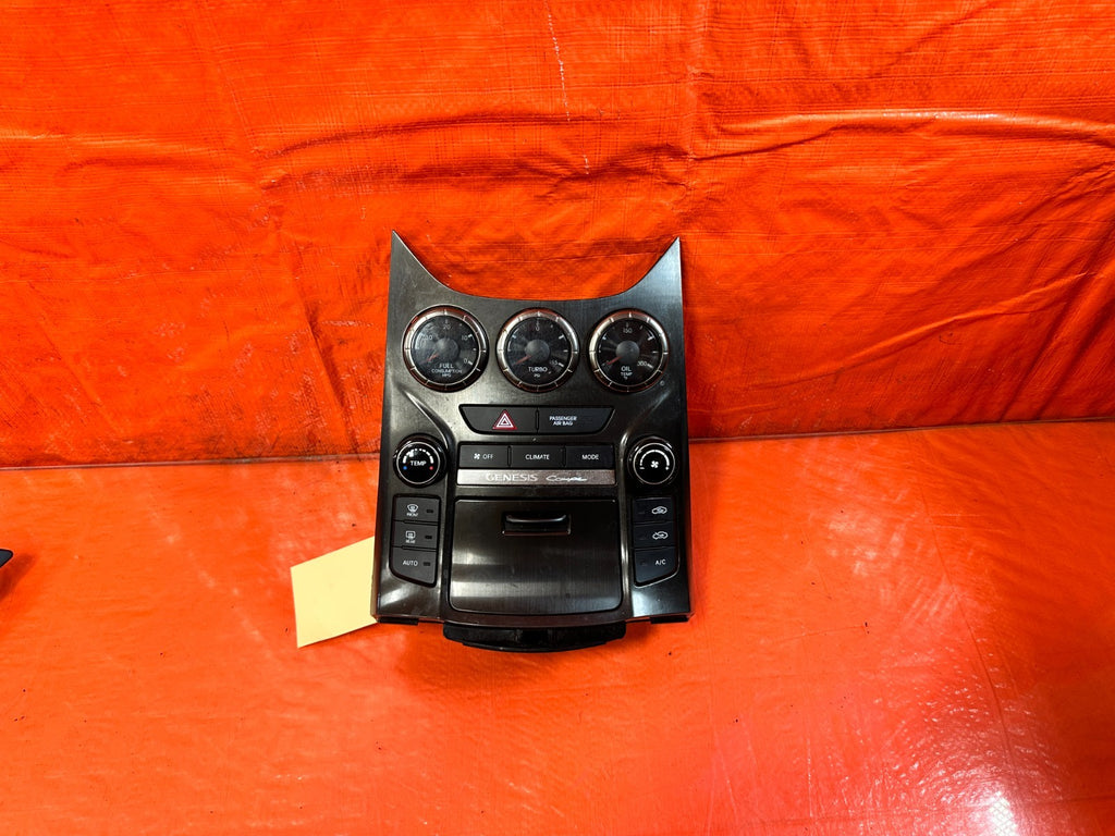 13 16 HYUNDAI GENESIS COUPE AC HEATER CLIMATE CONTROL OIL FUEL TORQUE GAUGE 3260