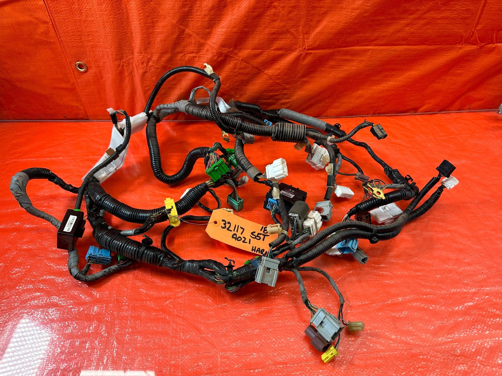 04 05 HONDA CIVIC SI EP3   DASHBOARD & INSTRUMENT CLUSTER WIRE HARNESS   OEM 1860