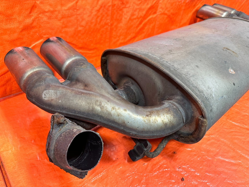 08 14 SUBARU IMPREZA WRX STI WAGON   QUAD TIP FACTORY EXHAUST MUFFLER TAIL PIPE18