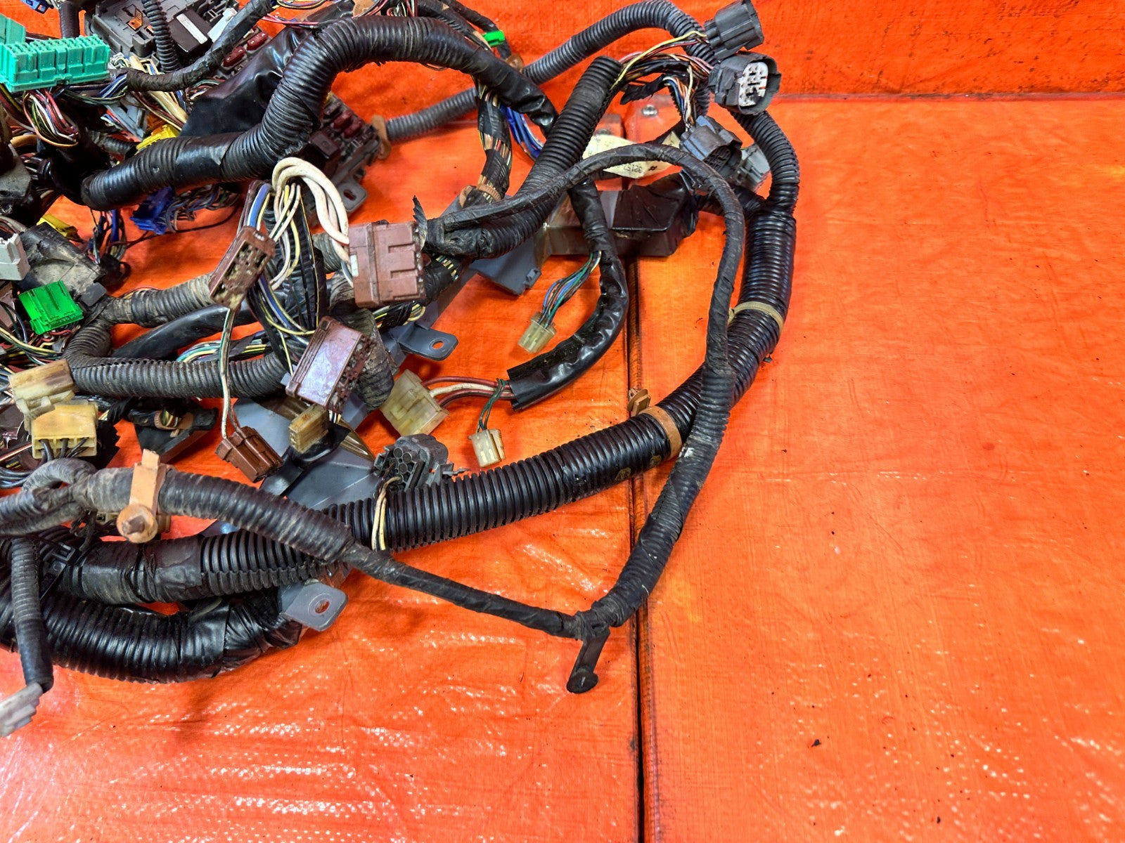 92 95 HONDA CIVIC COUPE   POWER   FIREWALL CABIN WIRING WIRE HARNESS   OEM #3272