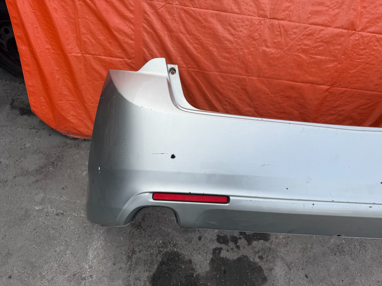 09 14 ACURA TSX   REAR BUMPER COVER WITH REFLECTORS   OEM FACTORY OE 3215