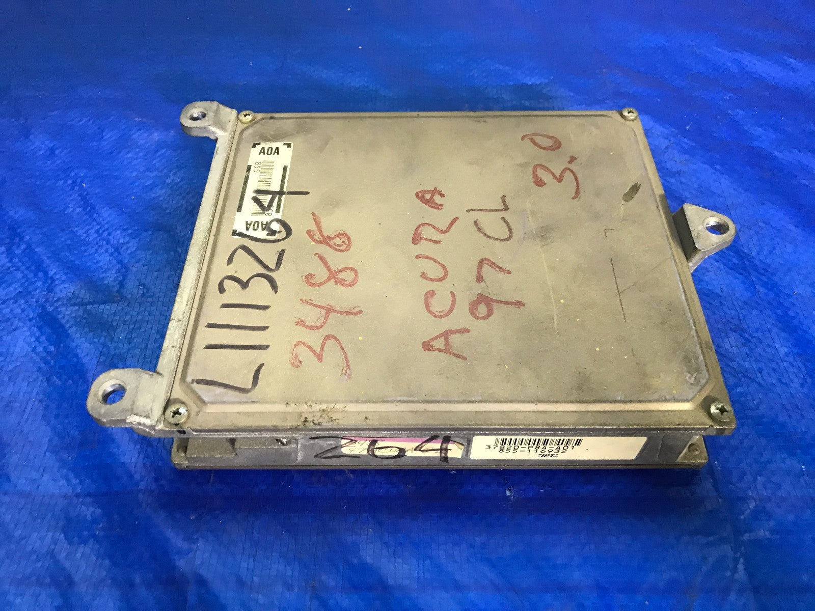 OEM 1997 97   ACURA CL   ENGINE COMPUTER ECU ECM EBX BRAIN 37820 P8A A010