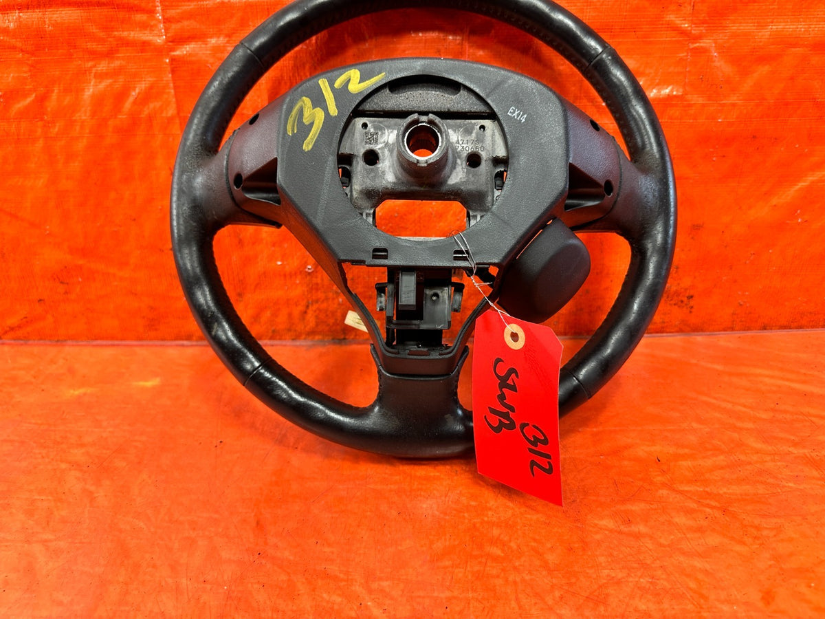 04-05 ACURA TSX - STEERING WHEEL - BLACK LEATHER WRAP - OEM FACTORY #3123