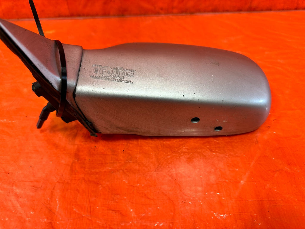 88 89 HONDA CRX DX SI DRIVER LEFT EXTERIOR SIDE VIEW MIRROR NON POWER OEM #2775