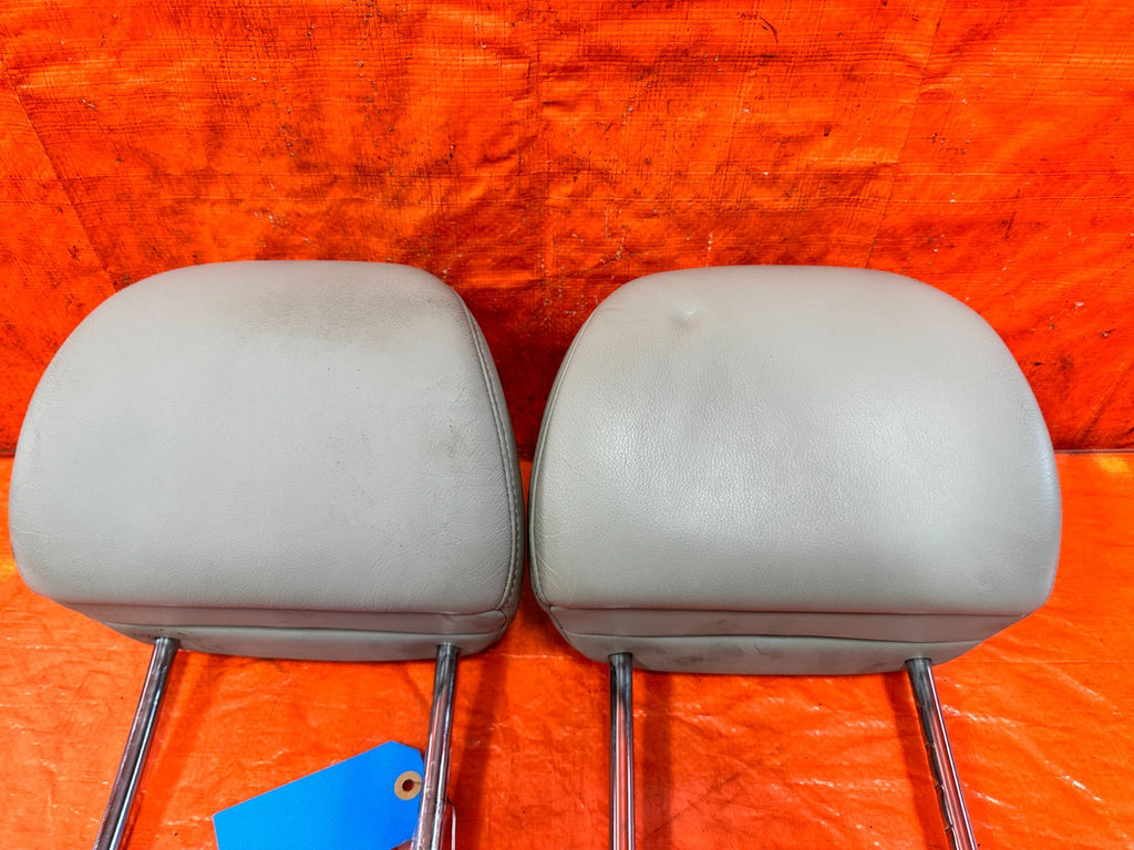 09 14 ACURA TSX   FRONT SEAT HEAD REST   LEFT & RIGHT   GRAY   OEM #3213