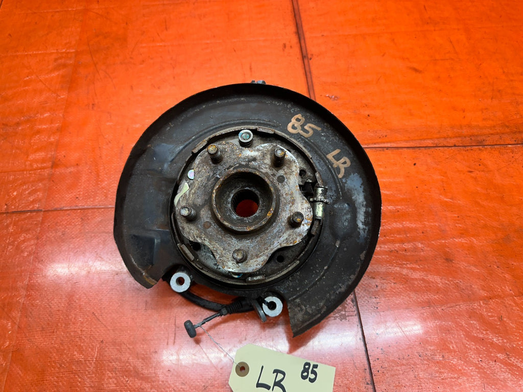 90-96 NISSAN 300ZX Z32 3.0L DRIVER LEFT REAR SUSPENSION KNUCKLE SPINDLE HUB OEM2