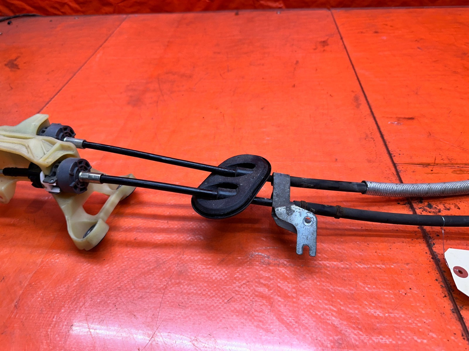 13 15 HONDA CIVIC SI 2.4L MT SHIFTER BOX W/ CABLES & ALUMINUM BRACKETS OEM #DNP8