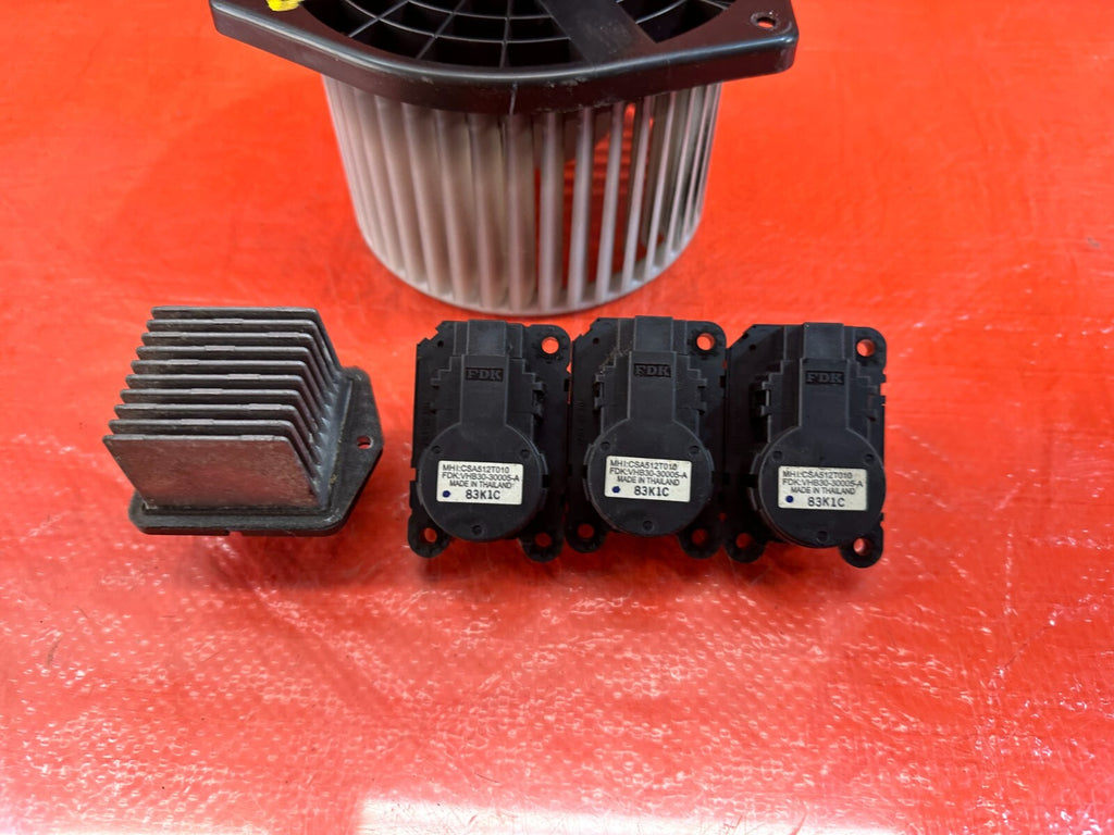 08 15 LANCER EVOLUTION X EVO 10 HVAC AIR CONDITIONING BLOWER W/ MODULES OEM #2175