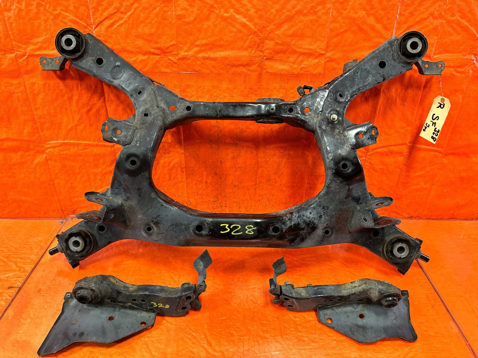 2008 2015 INFINITI G37 REAR SUBFRAME CROSSMEMBER SUSPENSION OEM 55400 JL00B 3280