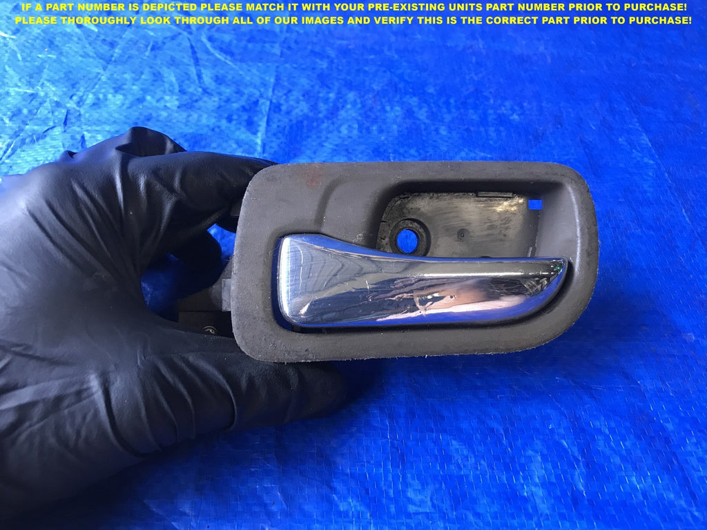OEM 2003 2004 2005 HONDA ACCORD DRIVER LEFT REAR INTERIOR DOOR HANDLE    0
