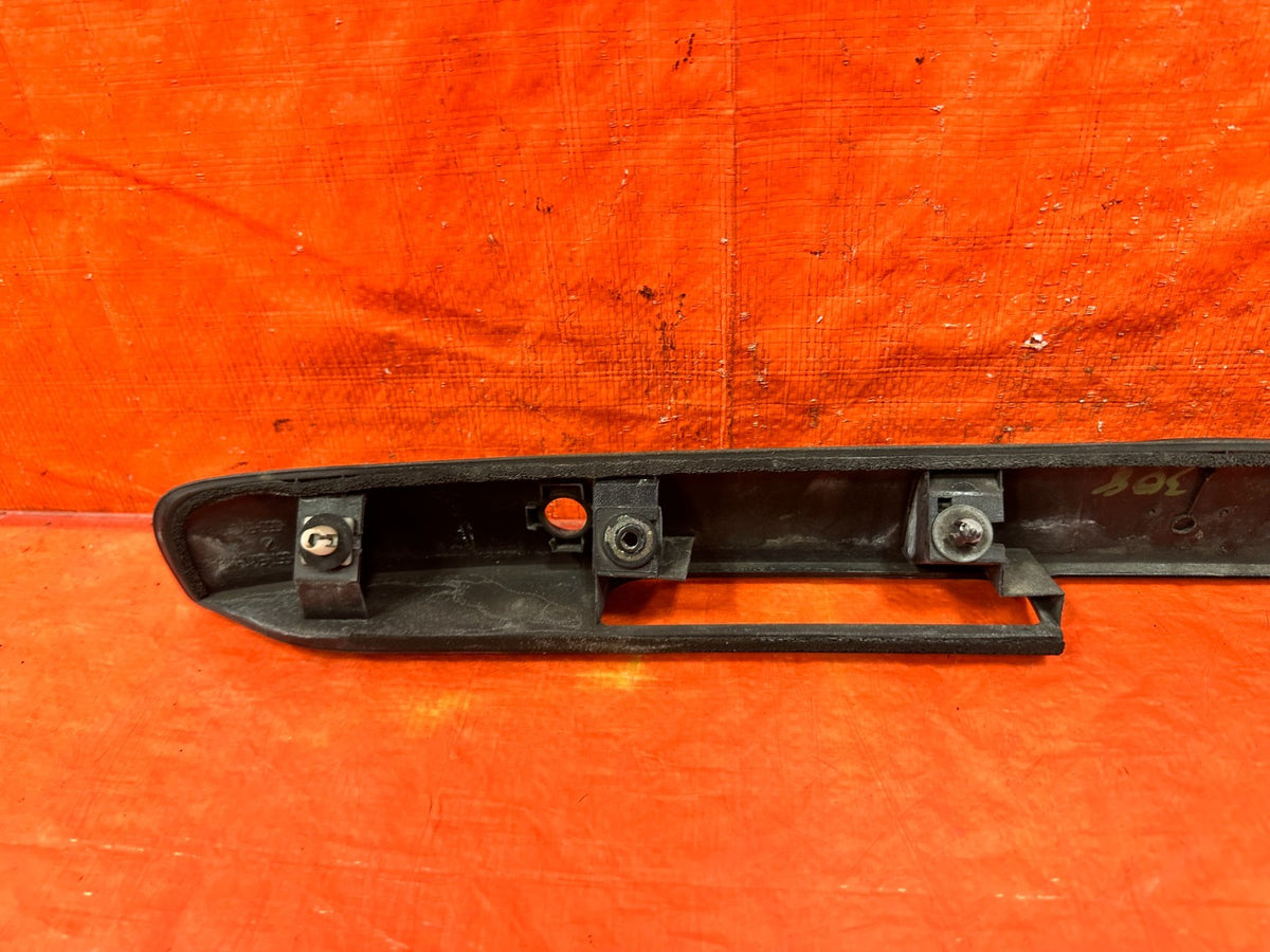 02-05 HONDA CIVIC SI EP3 HATCHBACK - REAR HATCH TAIL GATE LICENSE PLATE TRIM 3087