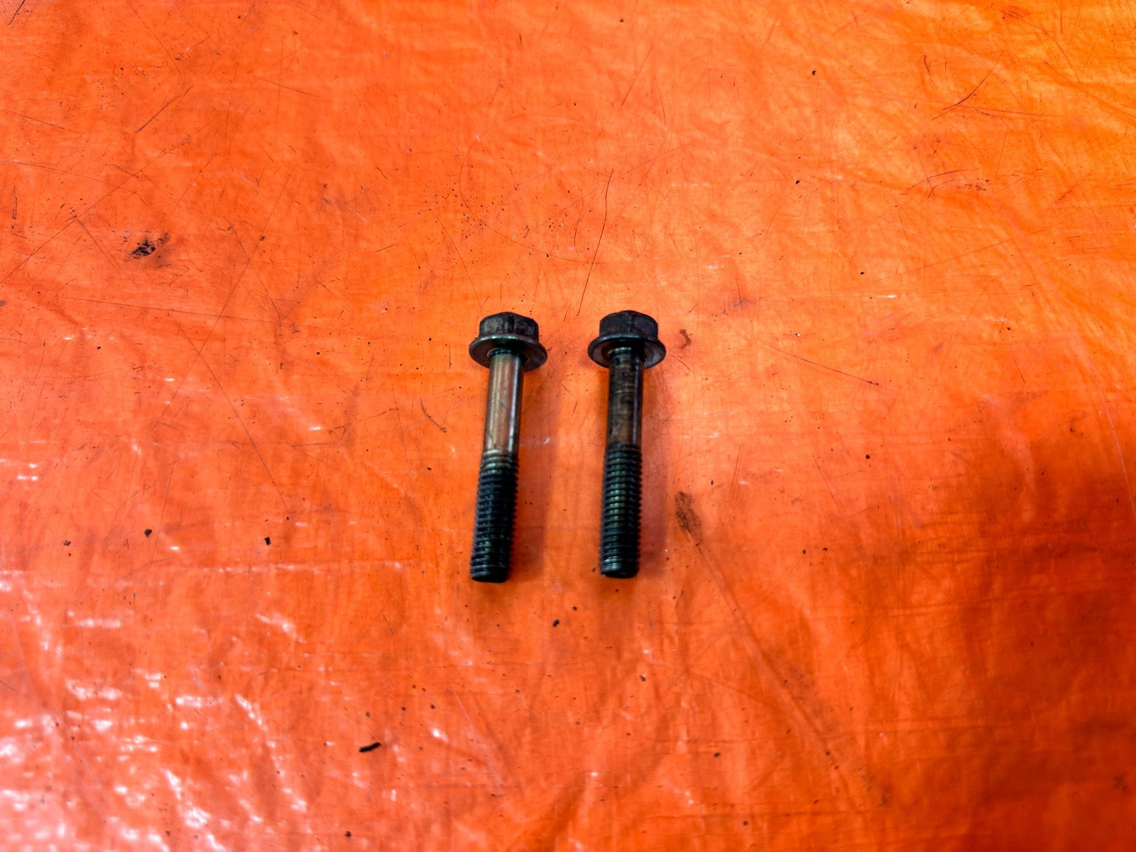 04 08 ACURA TSX   K24A2 POWER STEERING PUMP BOLTS HARDWARE   OEM #3121