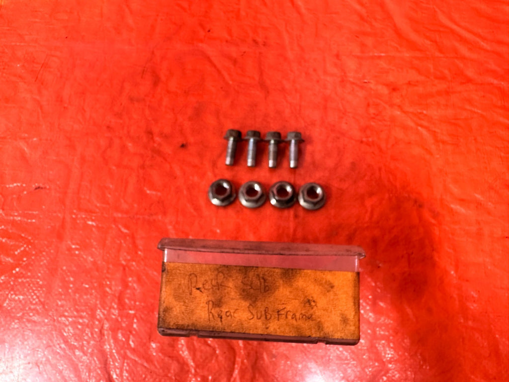 16 24 INFINITI Q50   3.0L   REAR SUBFRAME CROSSMEMBER CARRIER BOLTS   OEM #3140