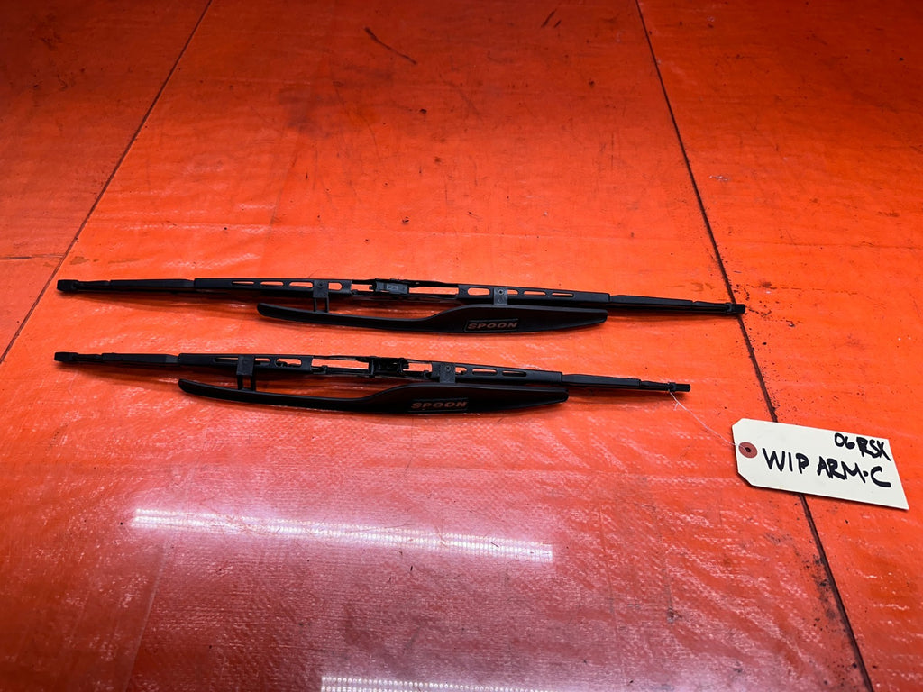 02 06 ACURA RSX SPOON SPORTS FRONT WINDSHIELD WIPER BLADES #06RSX0