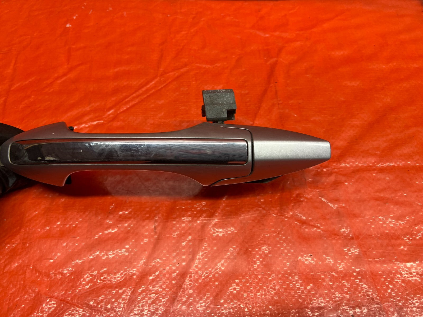04 08 ACURA TSX   DRIVER LEFT REAR   EXTERIOR DOOR HANDLE SILVER OEM #1565