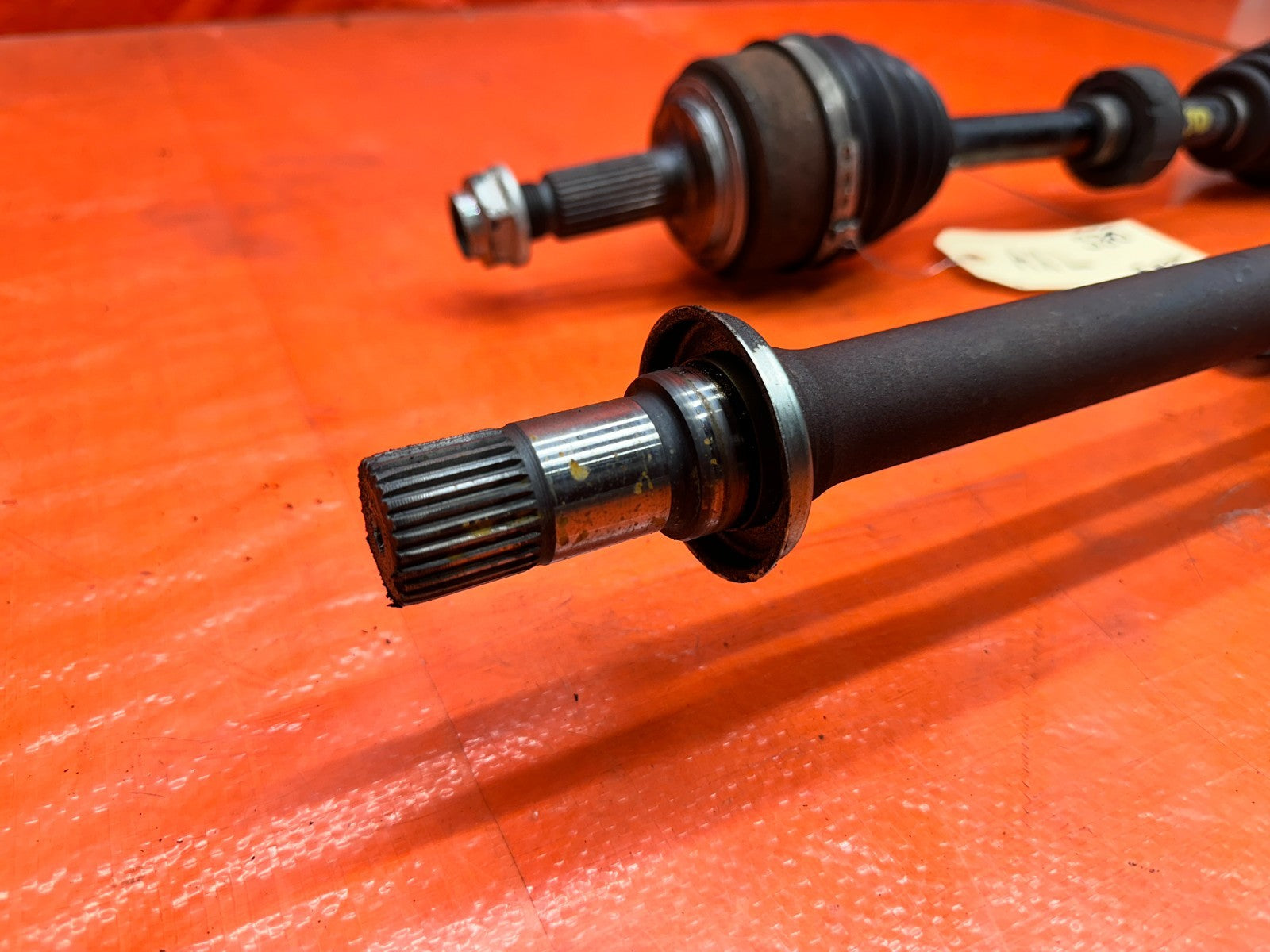 04 08 ACURA TSX 2.4L FRONT CV AXLES AND MIDSHAFT HALF SHAFT OEM #33013