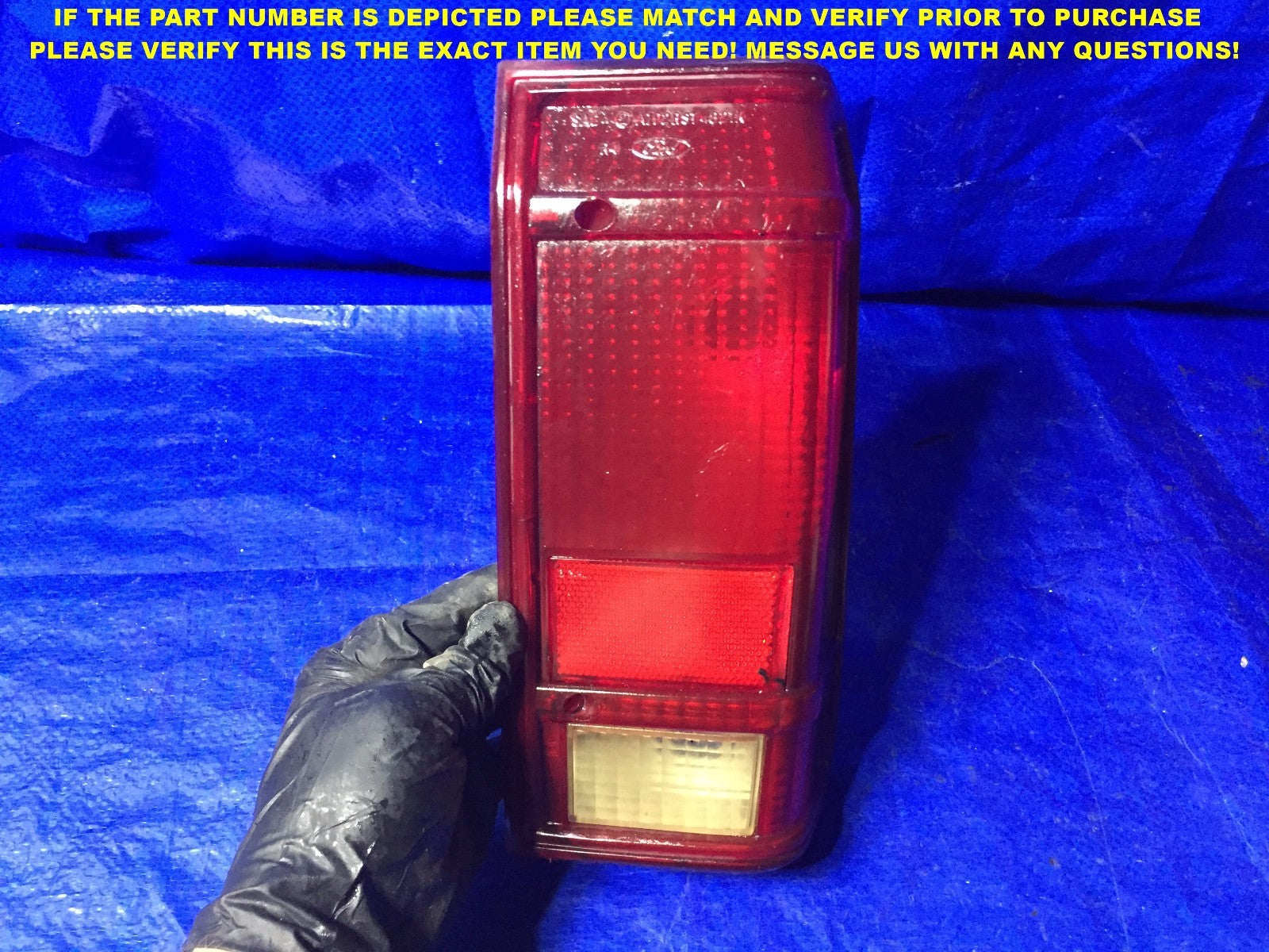OEM 1983 1984 1985 1986 1987 1988 89 90 FORD RANGER PASSENGER RIGHT TAIL LIGHT0