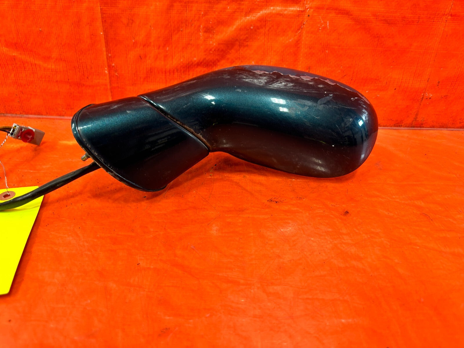 93 97 HONDA DEL SOL DRIVER LEFT SIDE VIEW MIRROR POWER GREEN   OEM #2955
