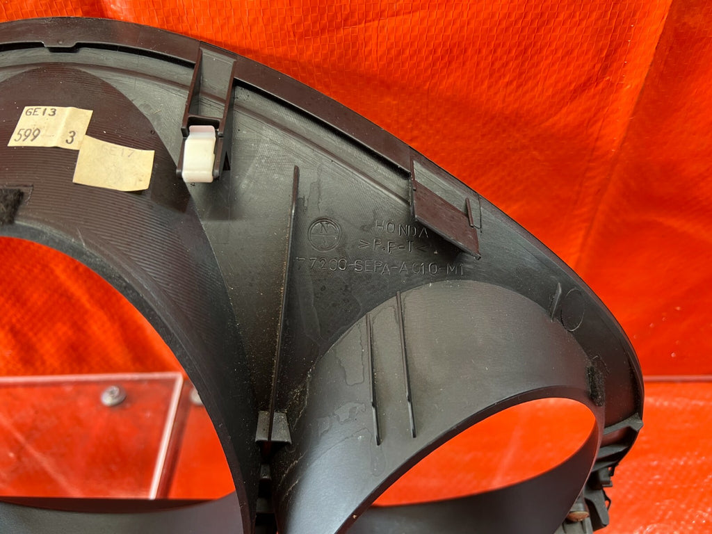 04 06 ACURA TL   INSTRUMENT GAUGE CLUSTER SURROUND BEZEL TRIM   OEM #1077