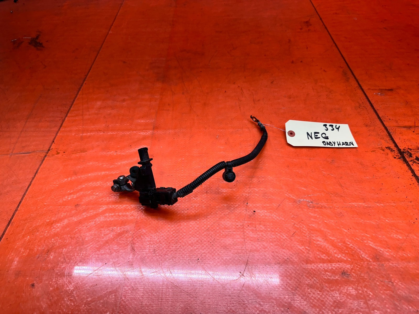13 15 HONDA CIVIC SI 4D 2.4L NEGATIVE BATTERY CABLE WIRE TERMINAL OEM #3340