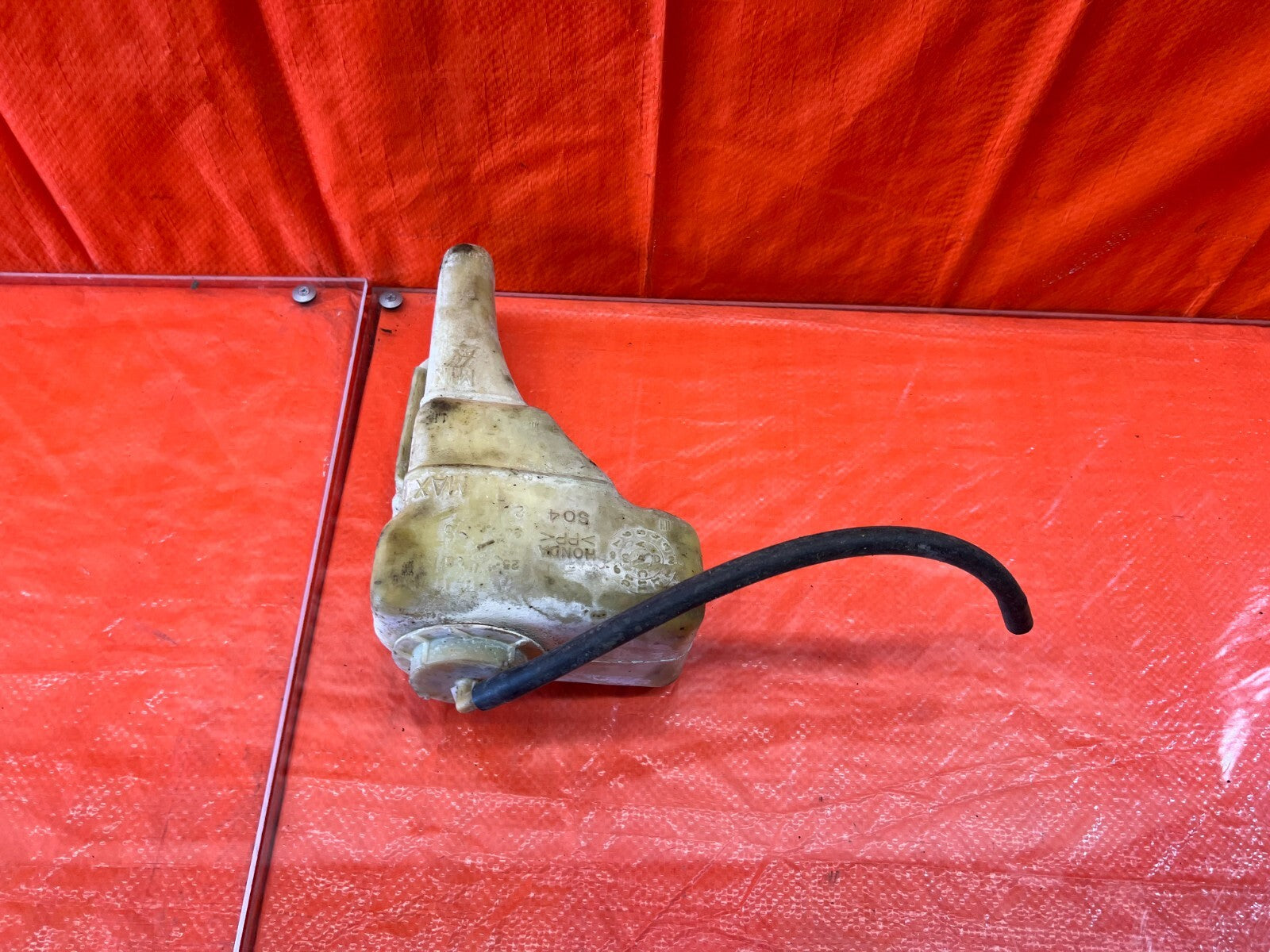 96 00 HONDA CIVIC   COOLANT OVERFLOW RESERVOIR RESERVE TANK BOTTLE   OEM #1248