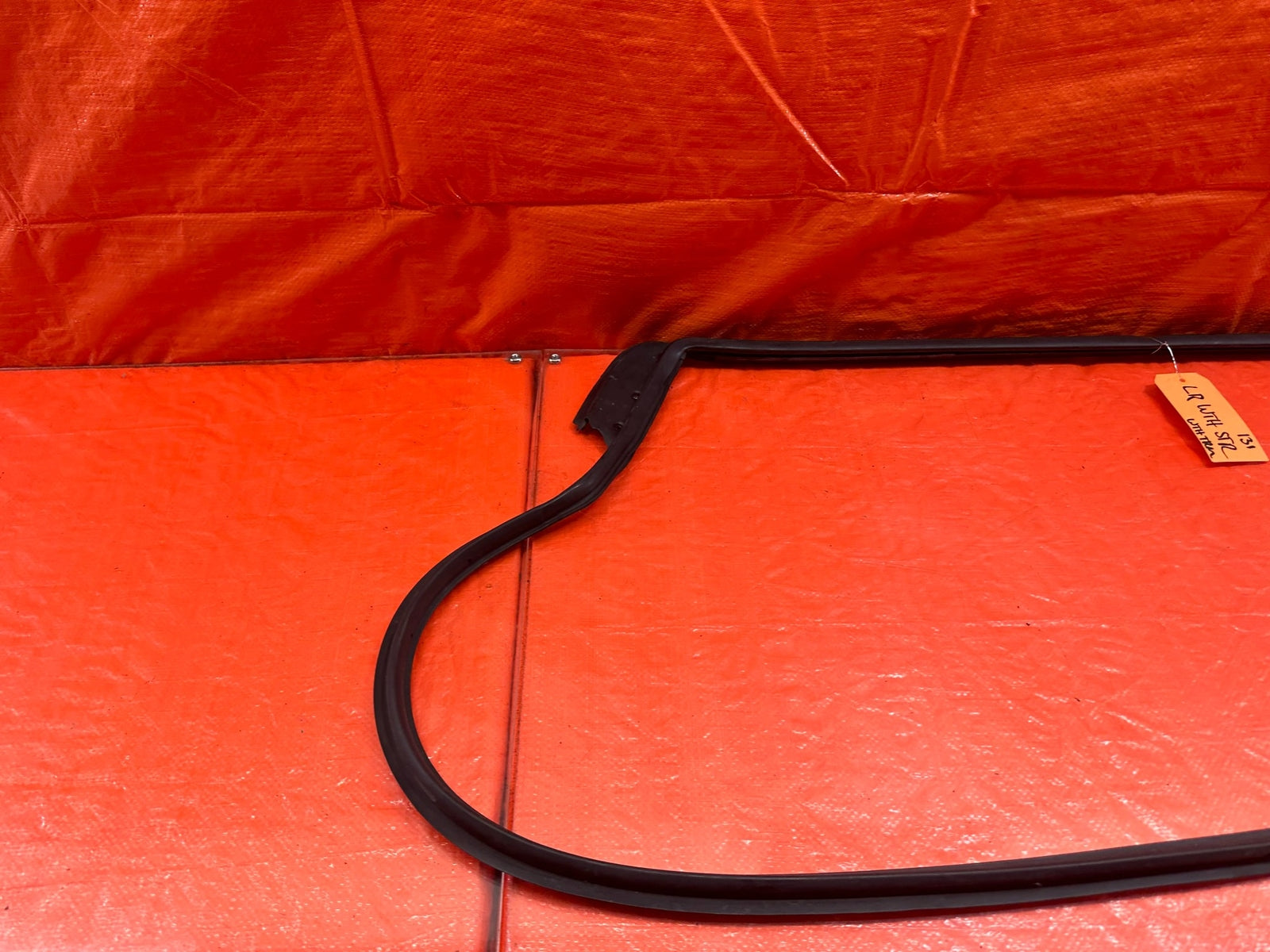 14 20 INFINITI Q50   DRIVER LEFT REAR DOOR   WEATHER STRIP TRIM SEAL GASKET #1319